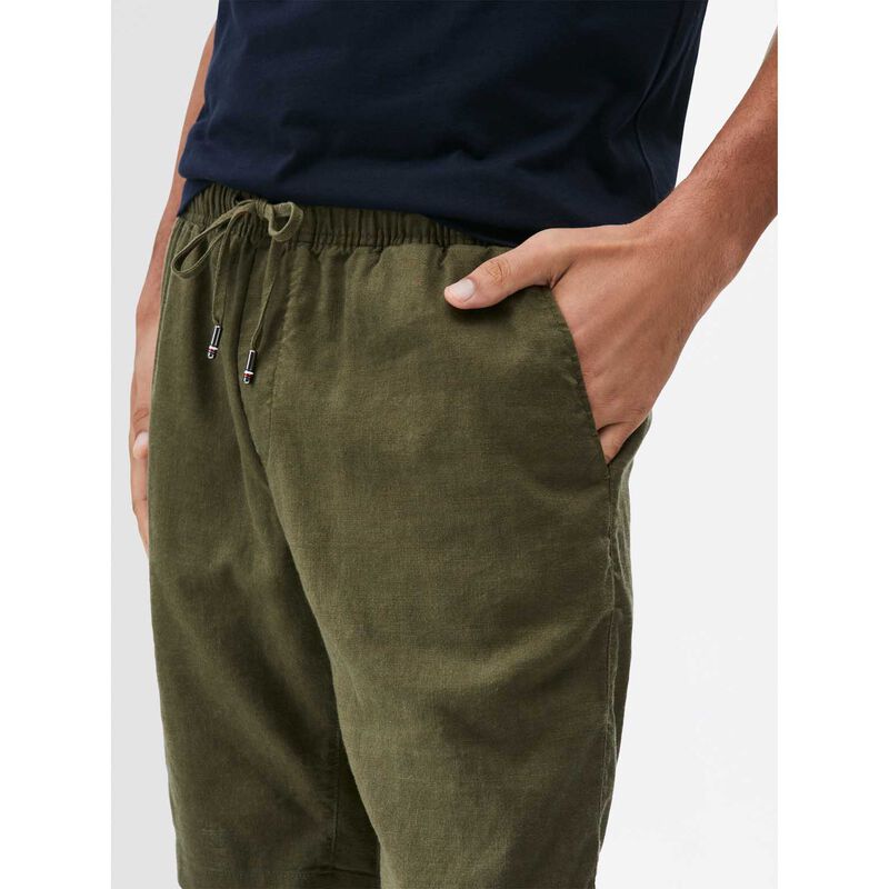 Tommy Hilfiger Harlem Linen Blend Relaxed Shorts image number 2